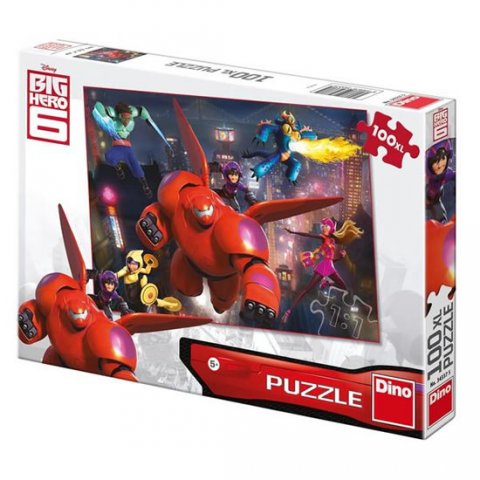 neuveden: Big Hero 6 - puzzle 100 XL dílků neuveden: Big Hero 6 - puzzle 100 XL dílků