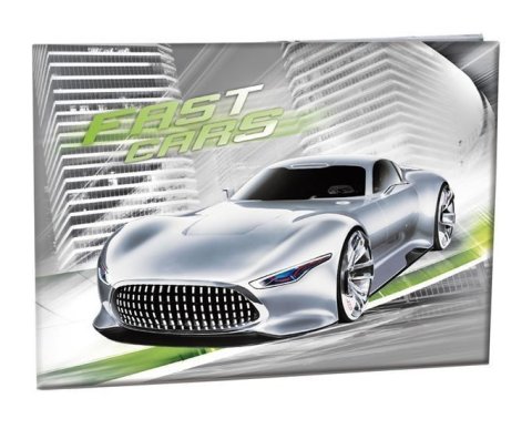 neuveden: Školní desky na číslice - Fast Cars