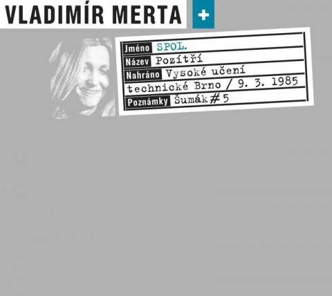 Merta Vladimír: Pozítří - CD