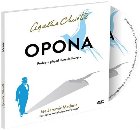 Christie Agatha: Opona: Poslední případ Hercula Poirota - CDmp3 (Čte Jaromír Meduna)
