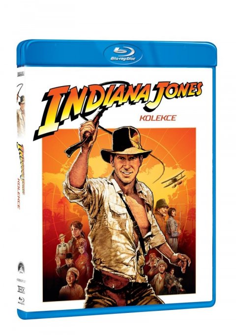 neuveden: Indiana Jones kolekce 4 Blu-ray