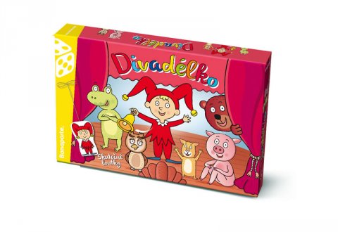 neuveden: Divadélko - papírové loutkové divadlo