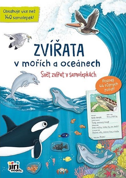 neuveden: Svět zvířat v samolepkách Zvířata v mořích a oceánech
