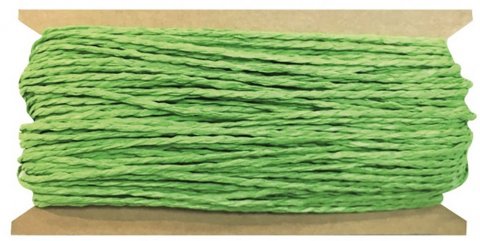 neuveden: Provázek papírový zelený 30 m