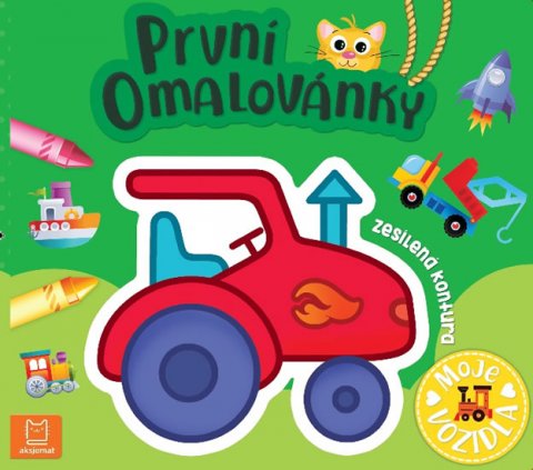 neuveden: Moje vozidla - První omalovánky neuveden: Moje vozidla - První omalovánky