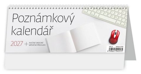 : Kalendář stolní 2027 - Poznámkový