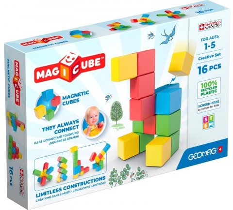 neuveden: Geomag Magicube Creative 16 dílků