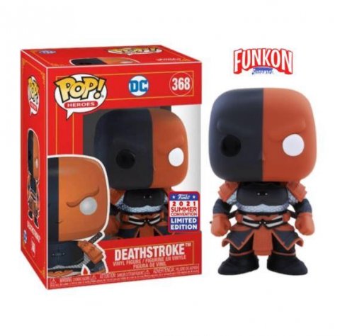 neuveden: Funko POP Heroes: DC Imperial Palace - Deathstroke (2021 Virtual Funkon Sha