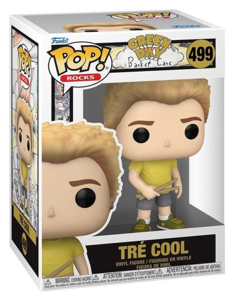 : Funko POP Rocks: Green Day: Basket Case - Tré Cool #499