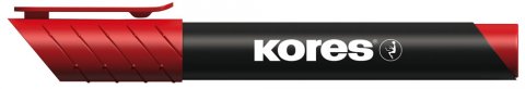 neuveden: Kores K-MARKER Permanentní popisovač, kulatý hrot 3 mm, červený neuveden: Kores K-MARKER Permanentní popisovač, kulatý hrot 3 mm, červený