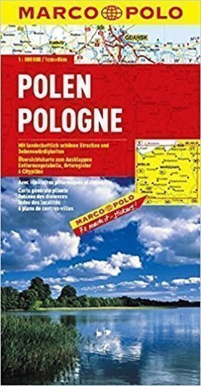 neuveden: Polsko/mapa 1:800T MD