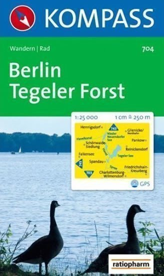 neuveden: Berlin,Tegeler Forst 704 / 1:25T NKOM