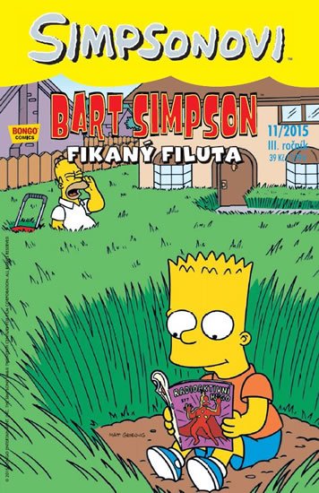 Groening Matt: Simpsonovi - Bart Simpson 11/2015 - Fikaný filuta Groening Matt: Simpsonovi - Bart Simpson 11/2015 - Fikaný filuta