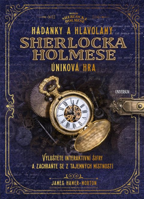 Hamer-Morton James: Hádanky a hlavolamy Sherlocka Holmese – úniková hra Hamer-Morton James: Hádanky a hlavolamy Sherlocka Holmese – úniková hra