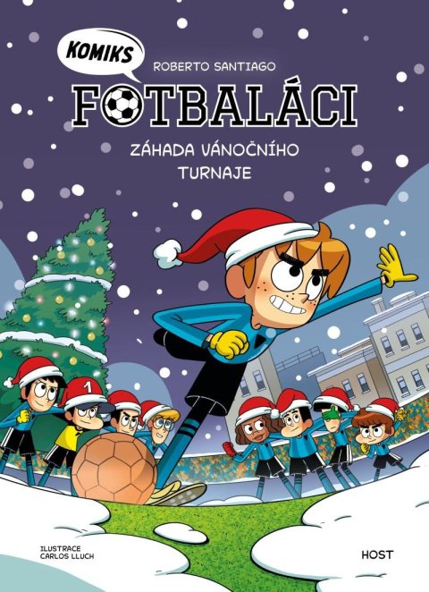 Santiago Roberto: Fotbaláci komiks 2 - Záhada vánočního turnaje Santiago Roberto: Fotbaláci komiks 2 - Záhada vánočního turnaje