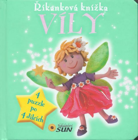 neuveden: Víly - Říkanková puzzle kniha