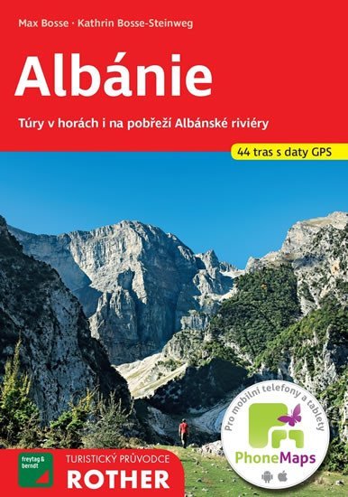 neuveden: WF 59 Albánie - Rother / turistický průvodce