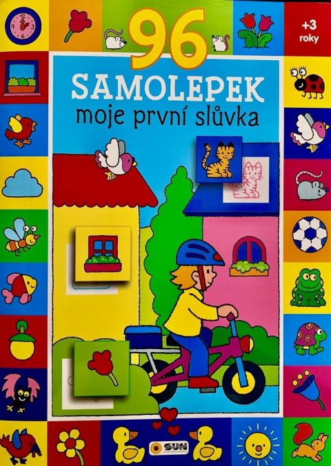 neuveden: Moje první slůvka 96 samolepek - Kniha pro nejmenší