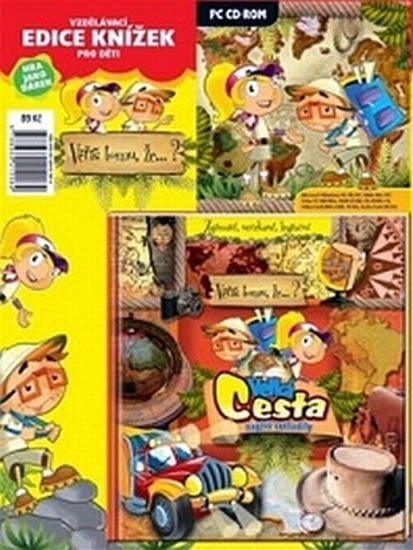 kolektiv autorů: Velká cesta napříč světadíly - Věříš tomu, že...? + CD ROM