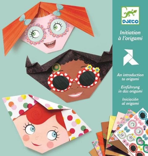 neuveden: Djeco Origami dívčí obličeje
