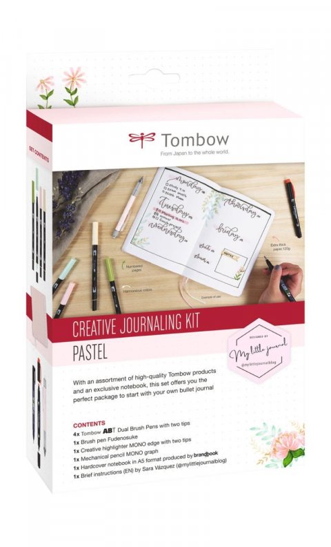 neuveden: Tombow Sada Bullet journal - Pastel