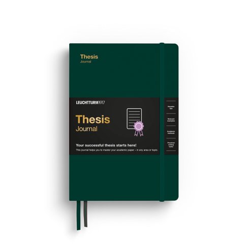 neuveden: Thesis Journal Hardcover Medium (A5) Forest Green