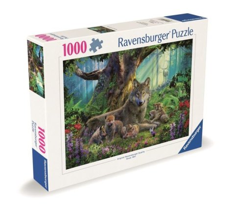 neuveden: Puzzle Vlci v lese 1000 dílků