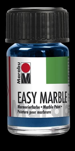 neuveden: Marabu Mramorovací barva - Světle modrá 15 ml