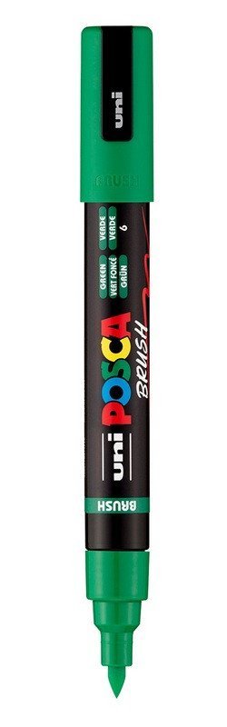 neuveden: Posca popisovač PC-5BR - zelený 1 - 4 mm