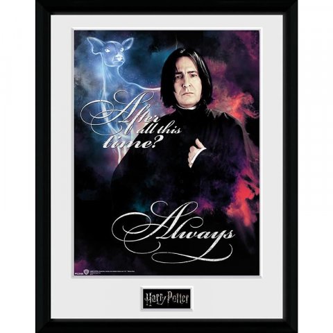 neuveden: Harry Potter Zarámovaný plakát - Snape Always