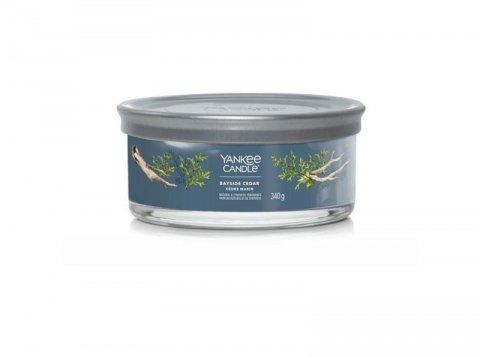 neuveden: YANKEE CANDLE Bayside Cedar svíčka 340g / 5 knotů (Signature tumbler středn