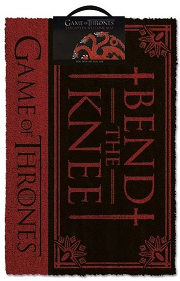 neuveden: Rohožka Game of Thrones - Bend The Knee