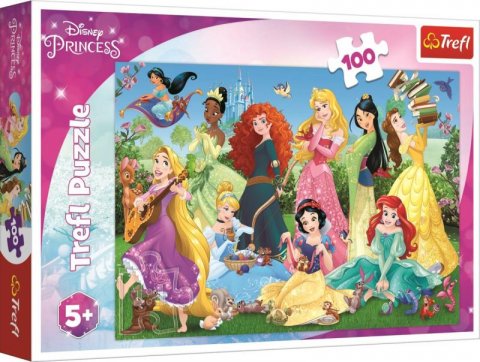 neuveden: Trefl Puzzle Disney Princess - Okouzlující princezny / 100 dílků