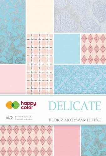 neuveden: Blok s effect papíry 20 x 29 cm Delicate 170-220 g