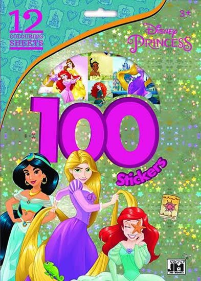 neuveden: Princezny - 100 samolepek