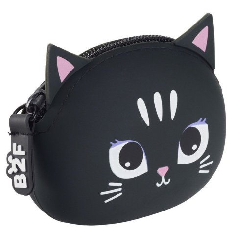 neuveden: Peněženka se zipem Puppies to go - Kotě, černá