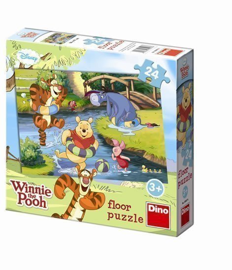 neuveden: Medvídek Pú u vody - Maxi puzzle 24 dílk