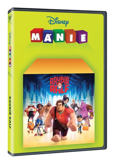 neuveden: Raubíř Ralf DVD - Edice Disney mánie neuveden: Raubíř Ralf DVD - Edice Disney mánie