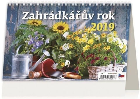 neuveden: Kalendář stolní 2019 - Záhradkářův rok