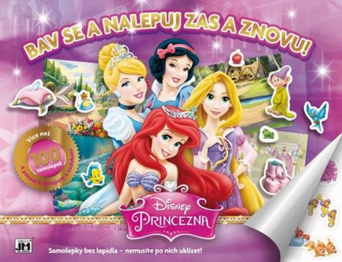 neuveden: Princezny - Samolepkové album