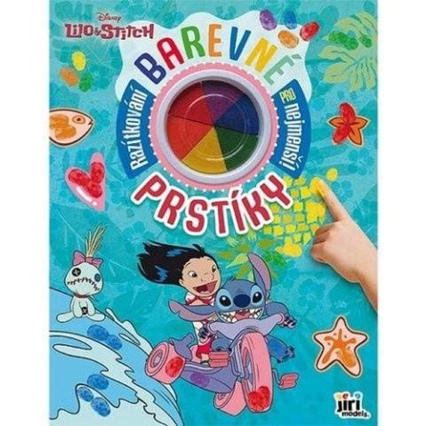 neuveden: Barevné prstíky Lilo  Stitch