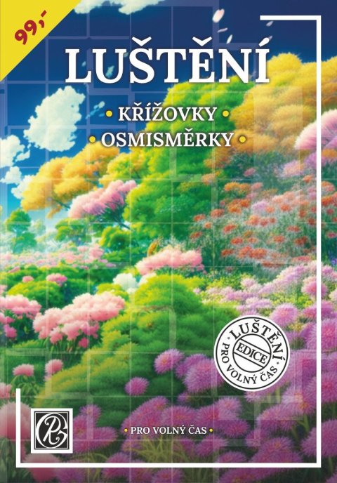 : Luštění pro volný čas křížovky, osmisměrky