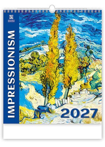 : Kalendář nástěnný 2027 - Impressionism