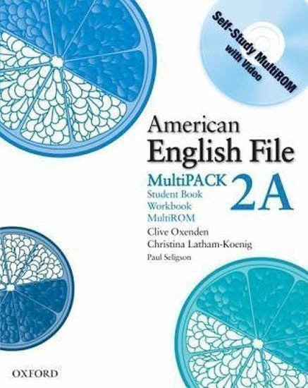 Oxenden Clive: American English File 2 Student´s Book + Workbook Multipack A