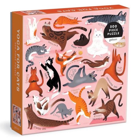 neuveden: Puzzle Jóga pro kočky 500 dílků