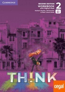 Puchta Herbert: Think 2nd Edition 2 Workbook with Digital Pack