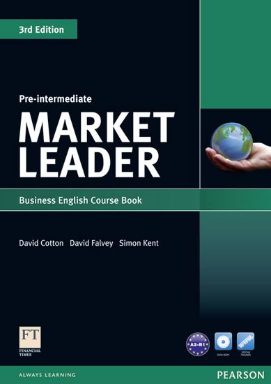Cotton David: Market Leader 3rd Edition Pre-Intermediate Coursebook w/ DVD-Rom Pack