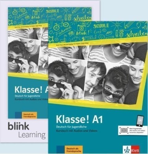 Fleer Sarah: Klasse! 1 (A1) - Kursbuch + BlinkLearning Blended Bundle (14 Monate)