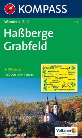 neuveden: Haßberge,Grabfelt 815 / 1:50T NKOM