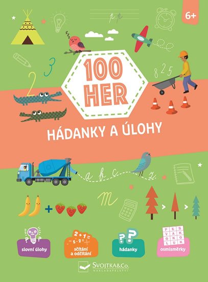 neuveden: 100 her - Hádanky a úlohy 6+